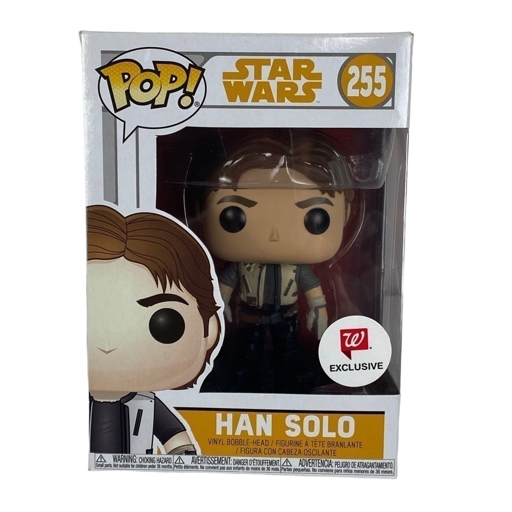 Funko Pop Star Wars Han Solo‎ Vinyl Bobblehead Figurine #255 NEW